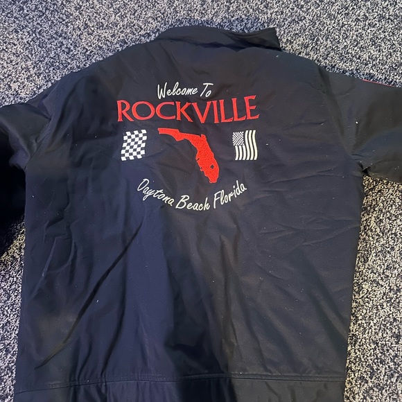 Men's Black Racing Jacket - Picture 2 of 5